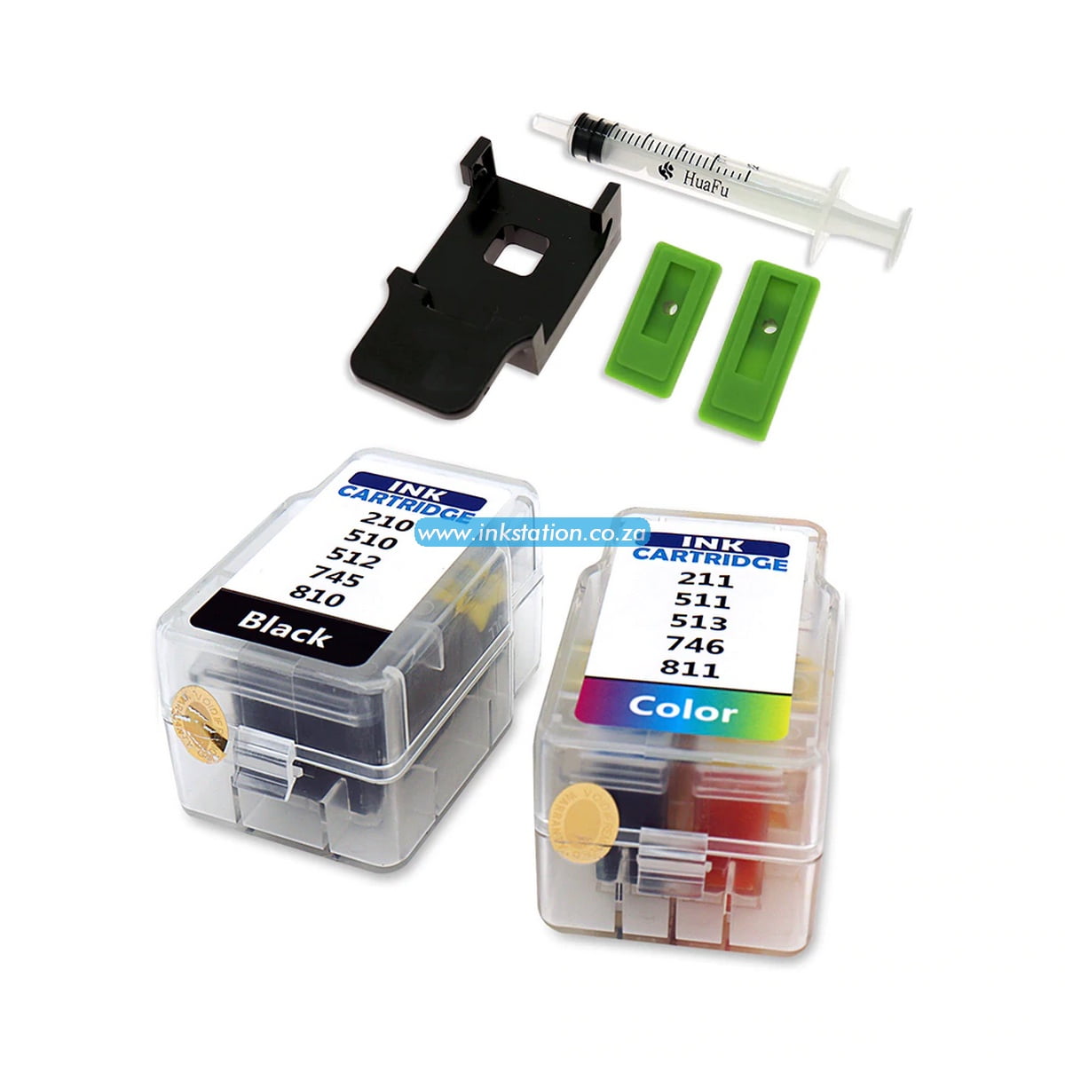 Canon 510 512 445 Pop Cart Black Refills Ink Station