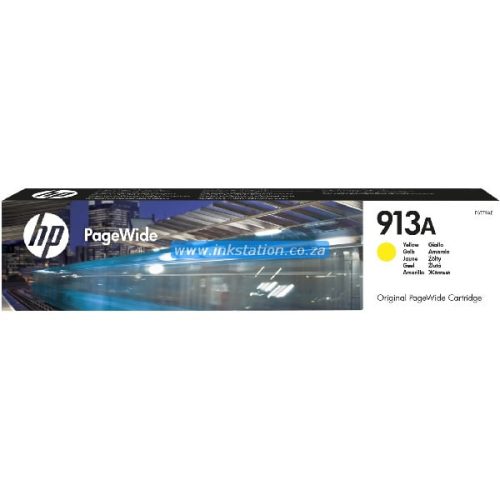 Original HP 913A Yellow PageWide Ink Cartridge (F6T79AE)