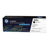HP 305X Black Original Toner Cartridge - Dual Pack (CE410XD)