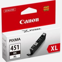 Original Canon 451XL Black Ink Cartridge (CLI-451 XL BK)