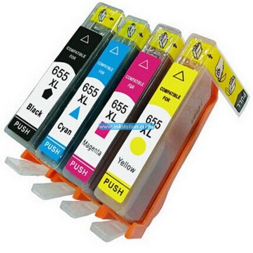 Compatible HP 655 Black Ink Advantage Cartridge (CZ109AE)
