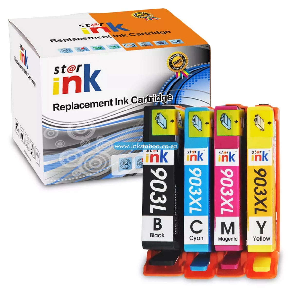 Compatible HP 903XL Cyan Ink Cartridge (T6M03AE) - Ink Station