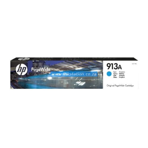 Original HP 913A Cyan PageWide Ink Cartridge (F6T77AE)