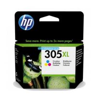 Original HP 305XL High Yield Tri-Colour Ink Cartridge (3YM63AE)