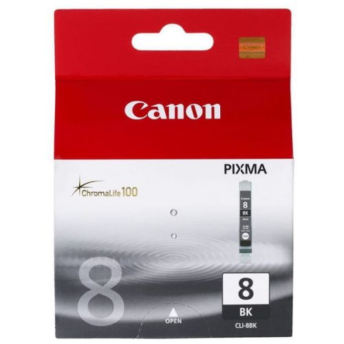 Original Canon 8 Black Ink Cartridge (CLI-8 BK)