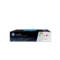 HP 126A CMY Toner Cartridge - Multipack (CF341A)