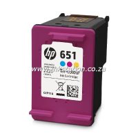 Original HP 651 Tri-Colour Ink Advantage Cartridge (C2P11AE)