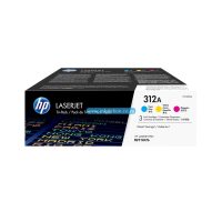 HP 312A CMY Toner Cartridge - Multipack (CF440AM)