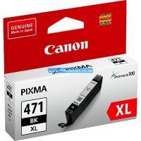 Original Canon 471XL Black Ink Cartridge (CLI-471 XL BK)