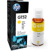 Original HP GT52 Yellow Ink Bottle (M0H56AE)