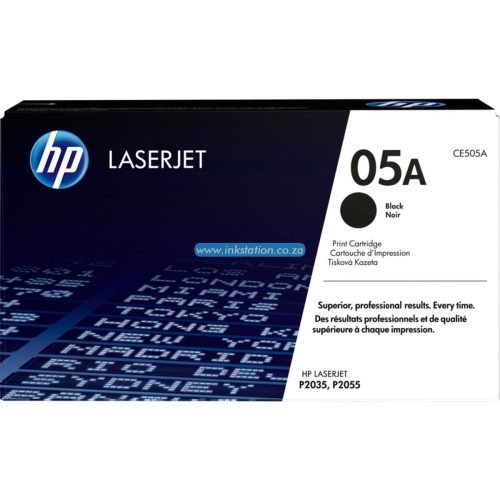 HP 05A Black Original Toner Cartridge (CE505A)