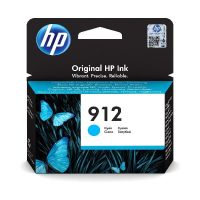 Original HP 912 Cyan Ink Cartridge (3YL77AE)