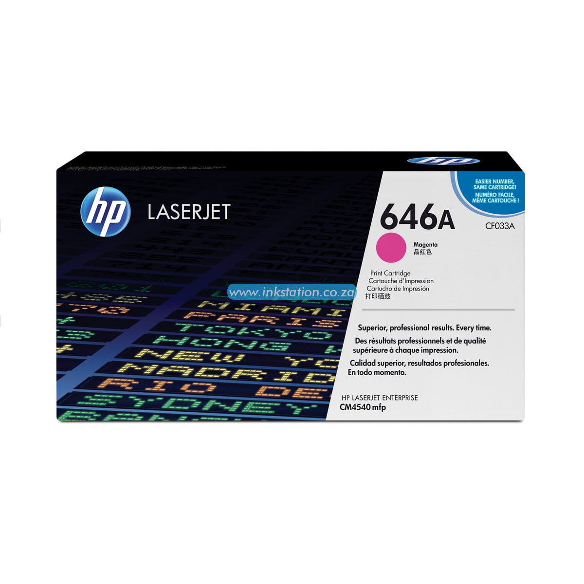 HP 646A Magenta Original Toner Cartridge (CF033A)
