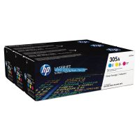 HP 305A CMY Toner Cartridge - Multipack (CF370AM)
