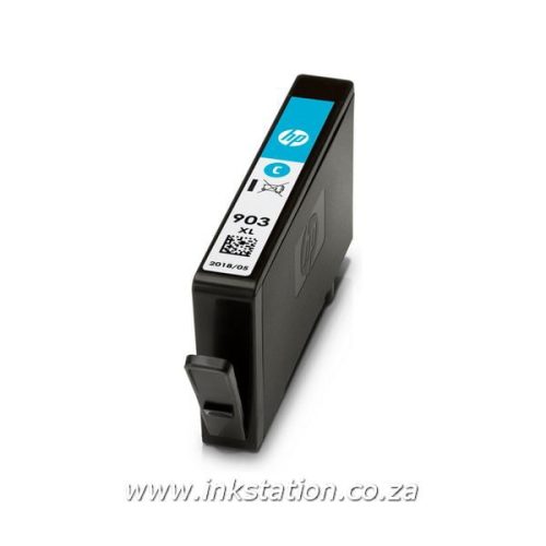 Original HP 903XL High Yield Cyan Ink Cartridge (T6M03AE)