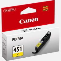 Original Canon 451 Yellow Ink Cartridge (CLI-451 Y)