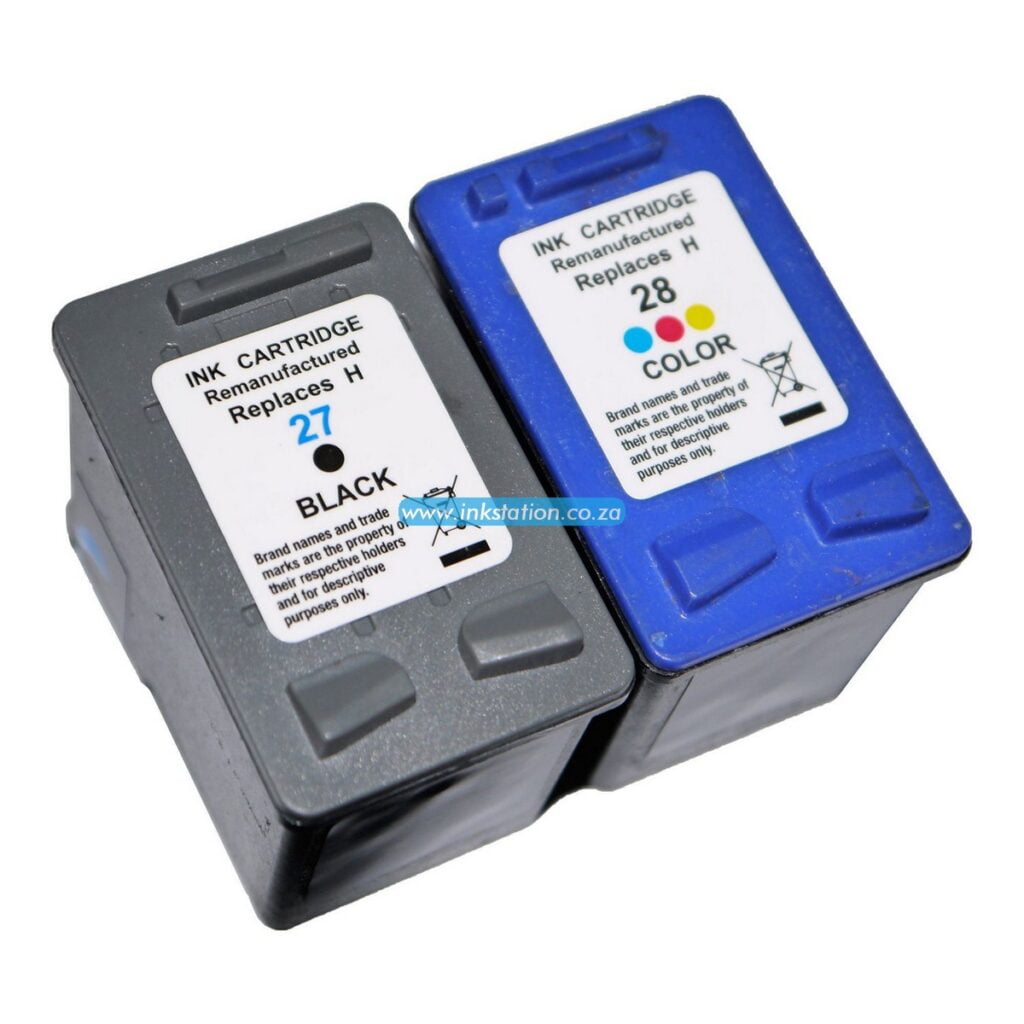 Compatible HP 28 Tri-Colour Ink Cartridge (C8728AE) - Ink Station
