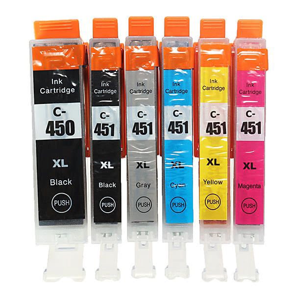 Compatible Canon PGI-450XL / CLI-451XL Ink Cartridge Multipack