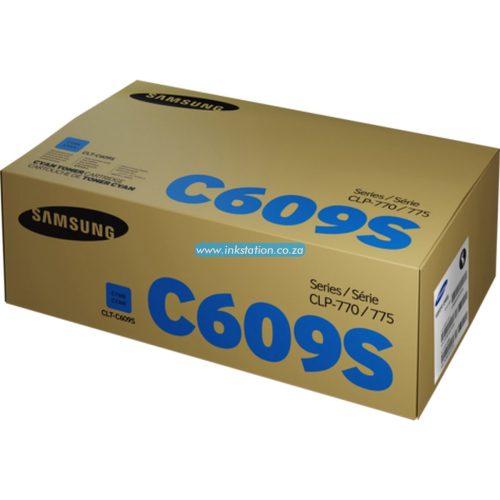 Original Samsung CLT-C609S Cyan Toner Cartridge