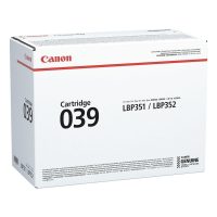Original Canon 039 Black Toner Cartridge