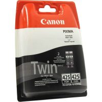 Original Canon 425 Black Cartridge Twin Pack (PGI-425 BK Twin Pack)